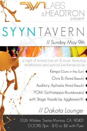 Syyn Tavern Flyer
